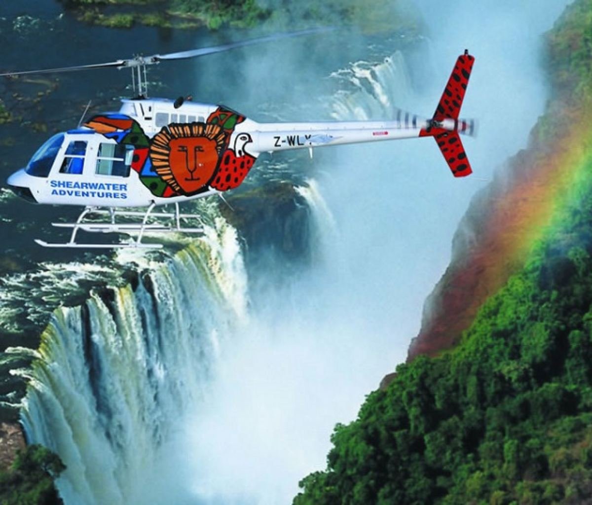 Flight of Angels over Victoria Falls