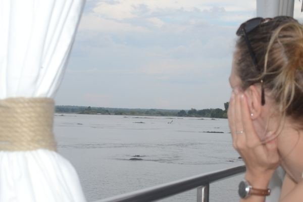Zambezi river cruise views