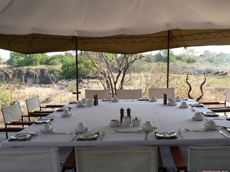 Livingstone Island high tea alongside the Devil’s Pool experience