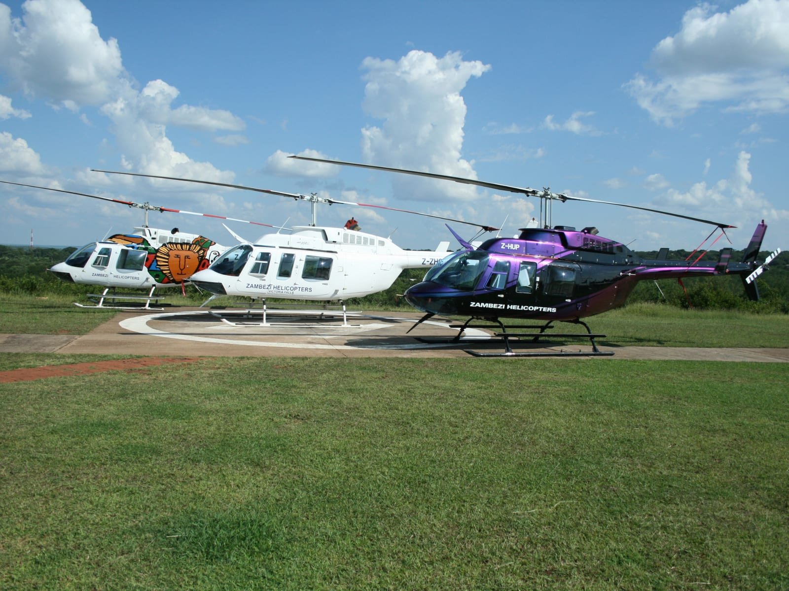 Guests preparing for the Flight of Angels helicopter tour